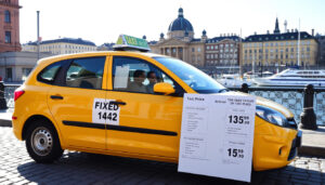 Taxi Stockholm fast pris: Priser, bolag & jämförelser
